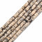Natural Brown Zebradorite Feldspar Heishi Disc Beads Size 2x4mm 15.5'' Strand