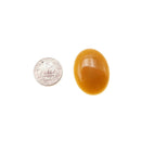 Yellow Jade Oval Cabochon Size 15x20mm 30x40mm Sold Per Piece