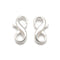 925 Sterling Silver Infinity Clasp Size 7.5x14mm 3 Pcs Per Bag