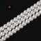 Bright White Glass Pearl Smooth Round Beads 3mm - 12mm 15.5" Strand