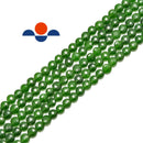 nephrite jade faceted flat round beads