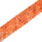 Narural Red Aventurine Star Cut Beads Size 8mm 15.5'' Strand