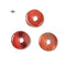 Natural Carnelian Donut Circle Pendant Size 32mm Sold per Piece