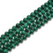 Natural Malachite Smooth Round Beads Size 8mm 15.5'' Strand