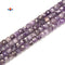Natural Chevron Amethyst Faceted Cube Beads Size 6-7mm 15.5" Strand