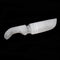 Natural Selenite Crystal Carved Knife Throwing Dagger Energy Sword 1x4" Inches