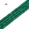 Green Howlite Turquoise Smooth Rondelle Beads Size 3x5mm 6x10mm 15.5'' Strand