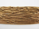 gold copper gray blue color hematite tube beads 