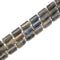 Labradorite Faceted Cylinder Beads Size 10x16mm 15.5'' Strand