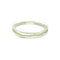 Green Peridot Faceted Round Elastic Bracelet Size 2.5mm 7.5" Length