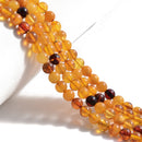 Baltic Multi Color Amber Smooth Round Beads 4mm 5mm 6.5-7mm 7.5-8mm 15.5''Strand