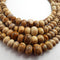 picture jasper graduated smooth rondelle beads