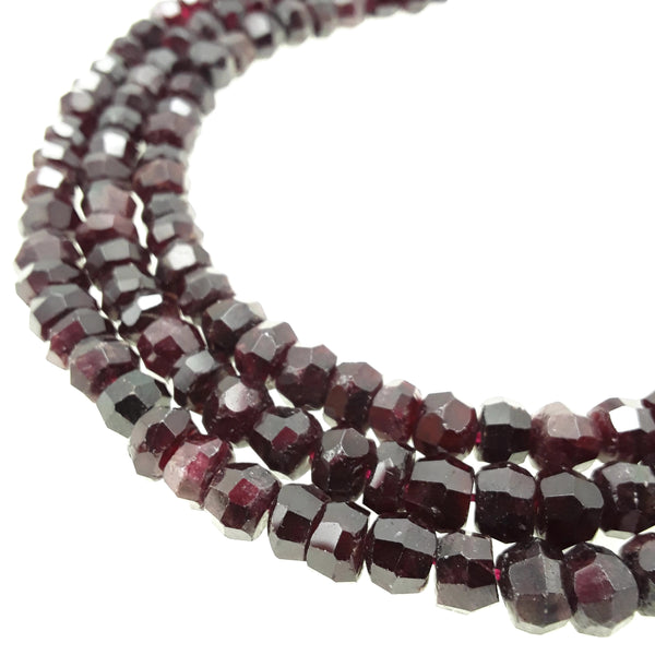 Natural ite Faceted Irregular Rondelle Beads Size 5x8 mm 15.5'' – CRC  Beads