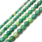 Natural Chrysoprase Faceted Round Beads 4mm 6mm 8mm 10mm 12mm 15.5" Strand