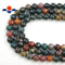 natural bloodstone faceted round beads