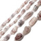 Auralite 23 Rough Nugget Chunks Side Drill Beads 10-15mm 20-25mm 15.5" Strand