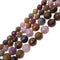 genuine ruby sapphire faceted round beads