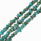 Blue Turquoise Center Drill Nugget Chips Beads Size 5-8x10-15mm 15.5'' Strand