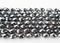 natural hematite faceted rice shape beads 