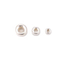 925 Sterling Silver Large Hole Rondelle Beads Sizes 1x3mm -6x10mm Sold by Bag