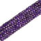 Amethyst Faceted Square Dice Cube Beads Size 4mm 15.5'' Strand