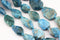 apatite irregular faceted octagon nugget chunk beads