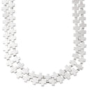 Titanium Silver Hematite Cross Beads Size 6mm 8mm 10mm 15.5'' Strand
