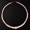 Pink Morganite Graduated Faceted Rondelle Beads Size 6mm-14mm 15.5" Strand