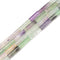 Natural Fluorite Cylinder Tube Beads Size 4x13mm 15.5'' Strand