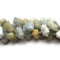Multi Color Aquamarine Graduated Center Drill Points Beads 20-25mm 15.5" Strand