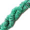 Green Magnesite Turquoise Graduated Slice Discs Beads 10-20mm 15.5" Strand