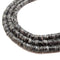 Larvikite Labradorite Heishi Rondelle Discs Beads 5x1.5mm 6x1.5mm 7x1.5mm 15.5" Strand