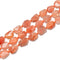 Natural Sunstone Faceted Octagon Rectangle Shape Beads Size 10x12mm 15.5''Strand