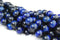 Blue Tiger's Eye Smooth Round Beads 4mm 6mm 8mm 10mm 12mm 15.5" Strand