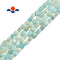 blue green amazonite smooth pebble nugget beads 