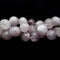 Natural Light Translucent Color Amethyst Faceted Round Beads 20mm 15.5" Strand