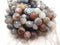 Botswana Agate Faceted Round Beads 6mm 8mm 10mm 15.5" Strand
