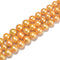 Graduated Golden Edison Pearl Round Beads Size 13-15mm 15.5'' Strand