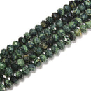 Natural Kambaba Jasper Faceted Rondelle Beads Size 4x6mm 15.5" Strand
