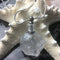 clear quartz perfume bottle pendant necklace small and large 