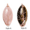 Gemstone Tree Pendant Copper Wire Wrap Eye Shape Size 25X60mm Sold Per Piece