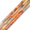 Natural Crazy Agate Cylinder Tube Beads Size 4x13mm 15.5'' Strand