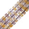 natural ametrine faceted rondelle wheel Discs beads