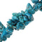 blue magnesite turquoise pebble nugget chunk beads