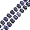 Sodalite Faceted Trapezoid Shape Beads Approx 15x22mm 15.5" Strand