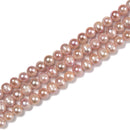 Light Purple Fresh Water Pearl Potato Beads Size 7-8mm 15.5'' Strand