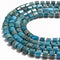 Apatite Faceted Rondelle Wheel Disc Beads Approx 8-9mm 15.5" Strand