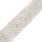 Natural Milky Quartz Smooth Round Beads Size 6mm 8mm 10mm 15.5'' Strand