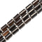 Smoky Quartz Faceted Cylinder Beads Size 10x16mm 15.5'' Strand