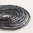 hematite snake chashape beads